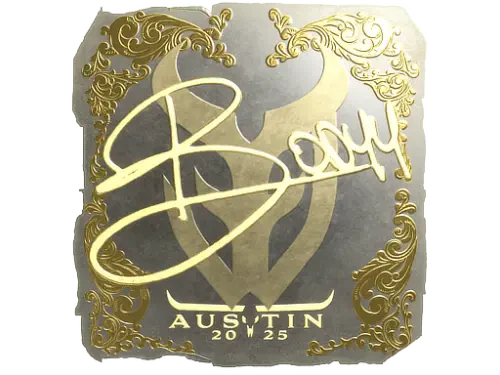 Sticker | bodyy (Gold) | Austin 2025 Sticker | bodyy (Gold) | Austin 2025