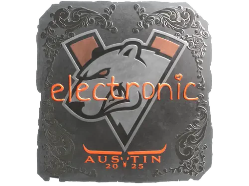 Sticker | electronic (Foil) | Austin 2025 Sticker | electronic (Foil) | Austin 2025