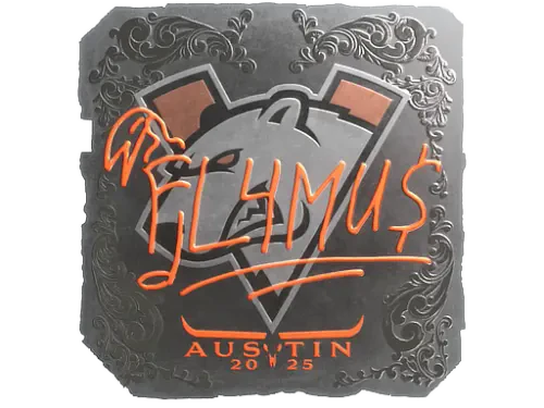 Sticker | FL4MUS (Foil) | Austin 2025 Sticker | FL4MUS (Foil) | Austin 2025