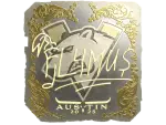 Sticker | FL4MUS (Gold) | Austin 2025