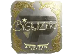 Sticker | biguzera (Gold) | Austin 2025