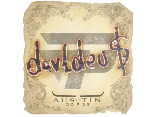 Sticker | dav1deuS | Austin 2025 Sticker | dav1deuS | Austin 2025