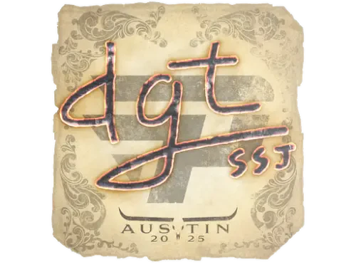 Sticker | dgt | Austin 2025 Sticker | dgt | Austin 2025