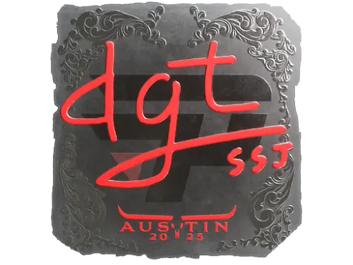 Sticker | dgt (Foil) | Austin 2025