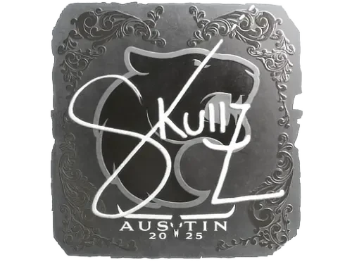Sticker | skullz (Foil) | Austin 2025