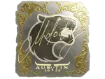 Sticker | molodoy (Gold) | Austin 2025