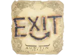 Sticker | exit | Austin 2025