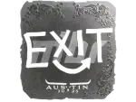 Sticker | exit (Foil) | Austin 2025