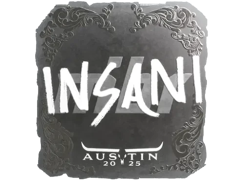 Sticker | insani (Foil) | Austin 2025 Sticker | insani (Foil) | Austin 2025