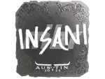 Sticker | insani (Foil) | Austin 2025