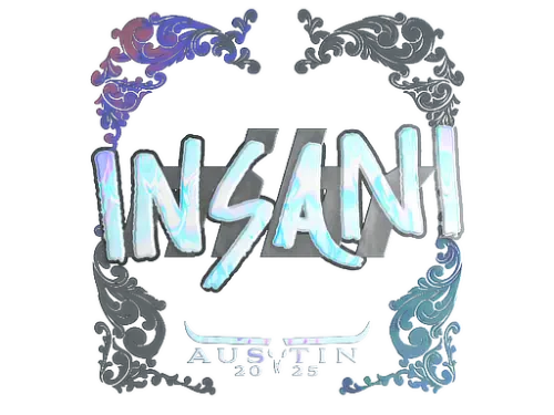 Sticker | insani (Holo) | Austin 2025