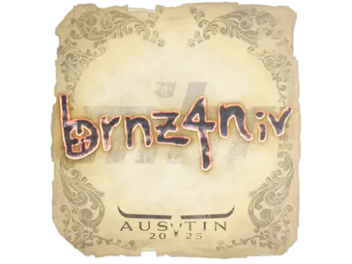 Sticker | brnz4n | Austin 2025 Sticker | brnz4n | Austin 2025