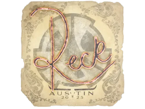 Sticker | reck | Austin 2025 Sticker | reck | Austin 2025
