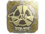 Sticker | Swisher (Gold) | Austin 2025