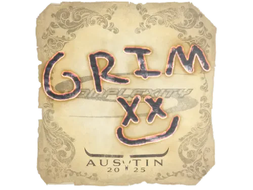 Sticker | Grim | Austin 2025