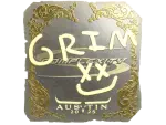 Sticker | Grim (Gold) | Austin 2025