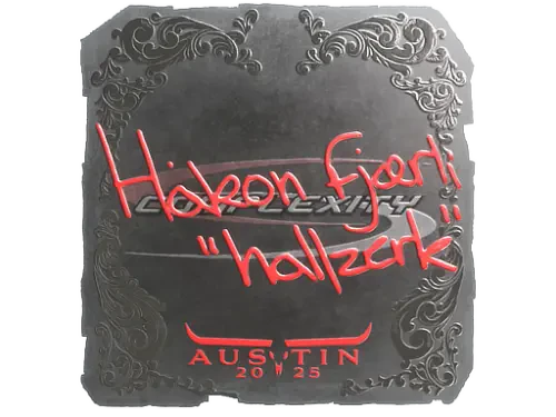Sticker | hallzerk (Foil) | Austin 2025