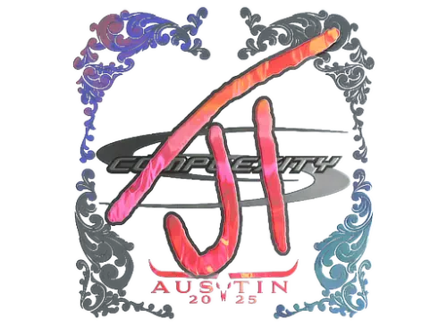 Sticker | JT (Holo) | Austin 2025 Sticker | JT (Holo) | Austin 2025