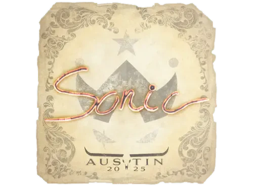 Sticker | Sonic | Austin 2025 Sticker | Sonic | Austin 2025