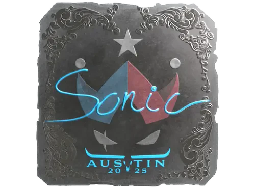 Sticker | Sonic (Foil) | Austin 2025 Sticker | Sonic (Foil) | Austin 2025