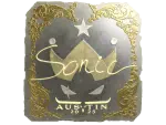 Sticker | Sonic (Gold) | Austin 2025