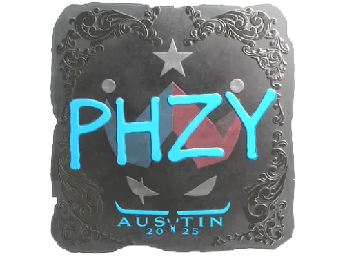 Sticker | phzy (Foil) | Austin 2025