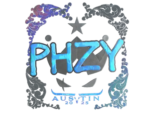Sticker | phzy (Holo) | Austin 2025