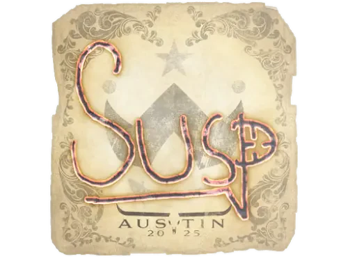 Sticker | susp | Austin 2025