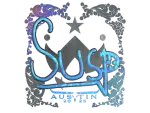 Sticker | susp (Holo) | Austin 2025