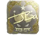 Sticker | JBa (Gold) | Austin 2025