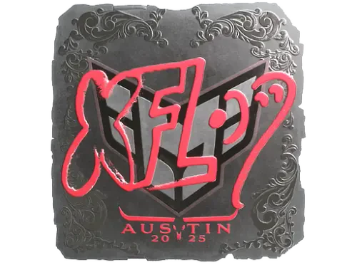 Sticker | xfl0ud (Foil) | Austin 2025