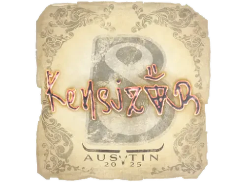 Sticker | kensizor | Austin 2025