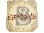 Sticker | esenthial | Austin 2025