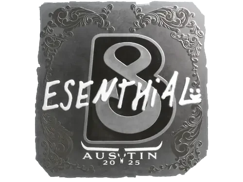 Sticker | esenthial (Foil) | Austin 2025 Sticker | esenthial (Foil) | Austin 2025