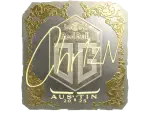 Sticker | Chr1zN (Gold) | Austin 2025