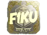 Sticker | F1KU (Gold) | Austin 2025