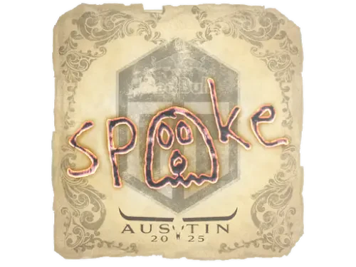 Sticker | spooke | Austin 2025