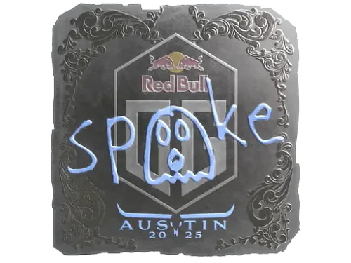 Sticker | spooke (Foil) | Austin 2025