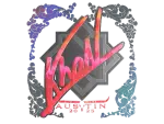 Sticker | khaN (Holo) | Austin 2025