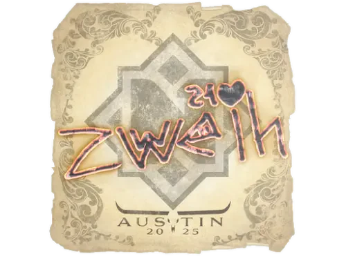 Sticker | zweih | Austin 2025