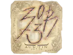 Sticker | zorte | Austin 2025