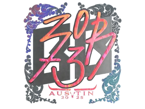 Sticker | zorte (Holo) | Austin 2025