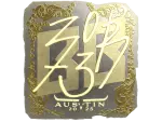 Sticker | zorte (Gold) | Austin 2025