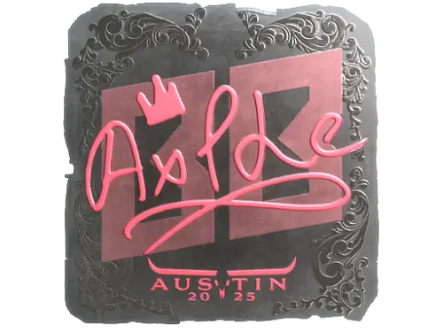 Sticker | Ax1Le (Foil) | Austin 2025 Sticker | Ax1Le (Foil) | Austin 2025