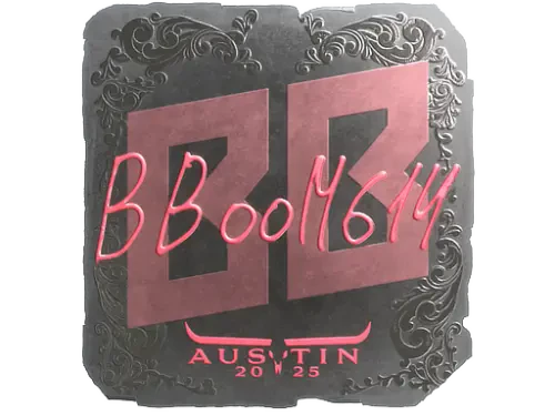Sticker | Boombl4 (Foil) | Austin 2025 Sticker | Boombl4 (Foil) | Austin 2025