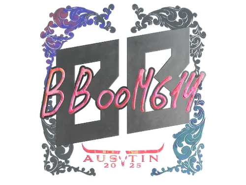 Sticker | Boombl4 (Holo) | Austin 2025