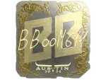Sticker | Boombl4 (Gold) | Austin 2025