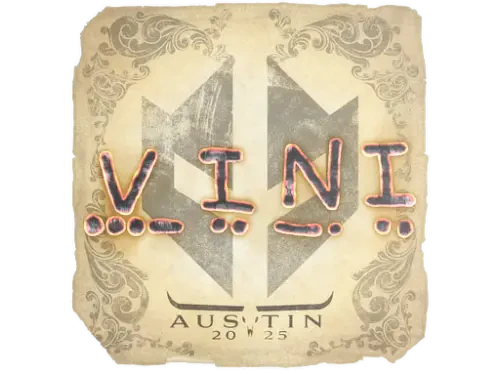 Sticker | VINI | Austin 2025