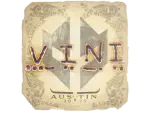 Sticker | VINI | Austin 2025