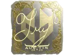 Sticker | TRY (Gold) | Austin 2025